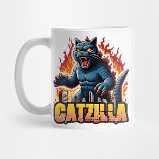 Catzilla S01 D17 Mug